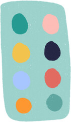 Hand drawn Stationary Illustration