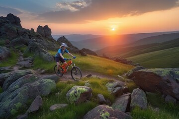 Aussie Mountain Biking: Thrilling Trails and Romantic Sunsets
