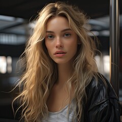 Portrait of a beautiful woman