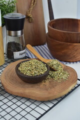 Fennel on kitchen set