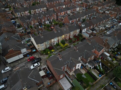 aerial view of Goddard avenue, kinston upon Hull 