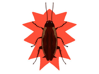 ゴキブリのイラスト
