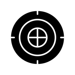 target icon or logo isolated sign symbol vector illustration - high quality black style vector icons