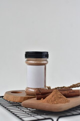 cinnamon product mock up