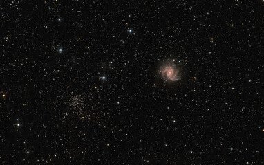 Obraz na płótnie Canvas Firework galaxy