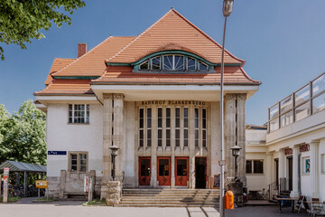 Das Bahnhofsgebäude Blankenburg
