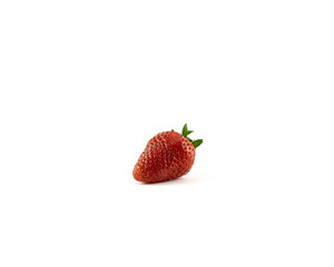 fresh stawberry isolated on white back ground