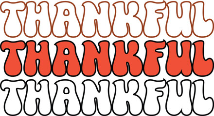 Thanksgiving retro svg  design
