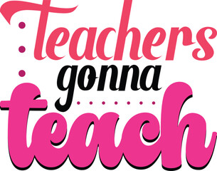 Teacher retro svg design