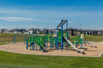Funk Park in the city of Saskatoon, Canada