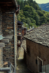 The village of Monteviasco in the province of Varese.