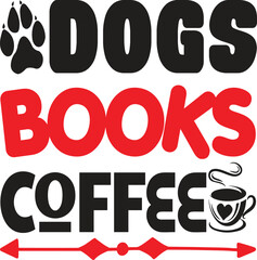 Dogs Books Coffee