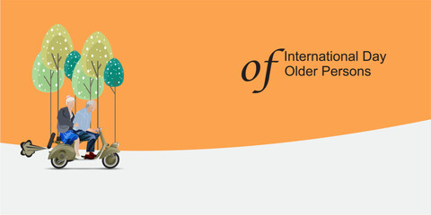 International day of older persons concept
