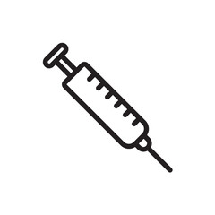 syringe icon design vector