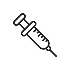 syringe icon design vector