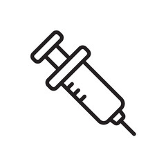 syringe icon design vector