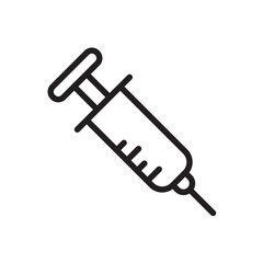 syringe icon design vector