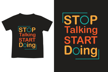 Typography t shirt design