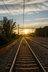 Fototapeta premium railway