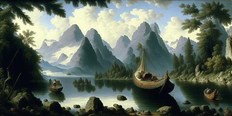 Сказочный пейзаж