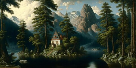 Сказочный пейзаж