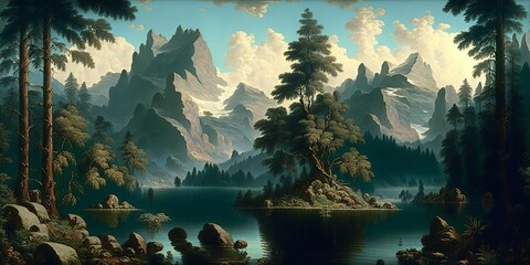 Сказочный пейзаж