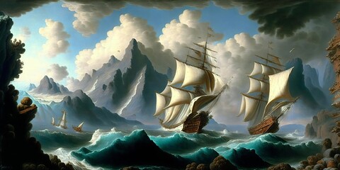 Сказочный пейзаж