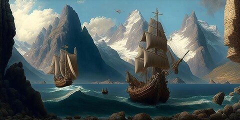 Сказочный пейзаж