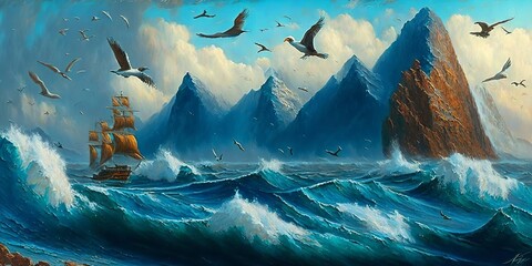 Сказочный пейзаж