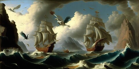 Сказочный пейзаж