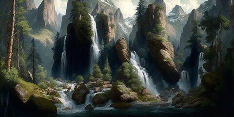 Сказочный пейзаж