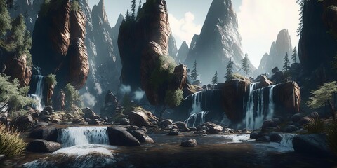 Сказочный пейзаж