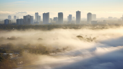 Fototapeta premium Global warming and climate change, conceptual, generative ai