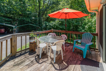 Obraz premium patio porch area
