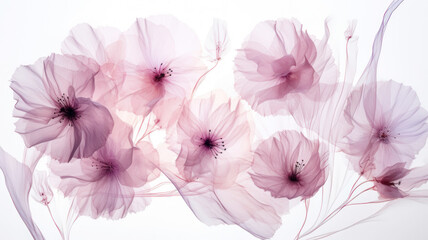 pink flower, Generative AI - obrazy, fototapety, plakaty