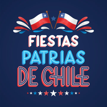 Free vector national day of chile concept