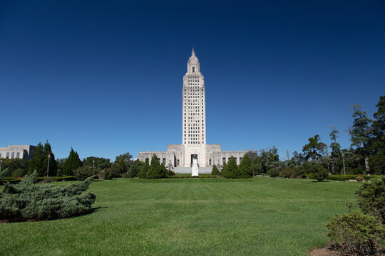 Louisiana state capitol building.