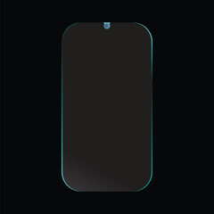 3d high quality vector mobile mockups. Ultra realistic smartphone. Device UI UX mockup for presentation template. Cellphone frame with blank screen isolated templates. 3d isometric illustration.