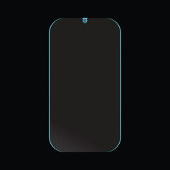smartphone mockup white screen. mobile phone vector Isolated on White Background. device UI UX mockup. phone different angles views. Vector illustratation, 2022, realistic, perspective, view, empty, 