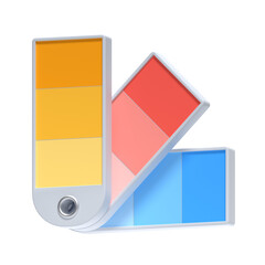 color palette 3D Illustration Icon Pack