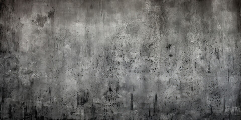 Obraz premium Concrete grey wall may used as background. Generative AI