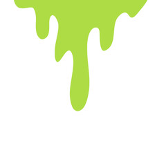 Halloween Liquid Toxic Slime Blob Illustration