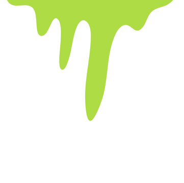 Halloween Liquid Toxic Slime Blob Illustration