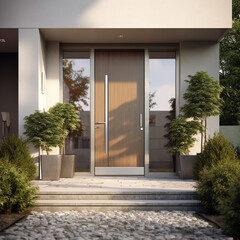 Contemporary Architecture, Design, Frontdoor, Technology
