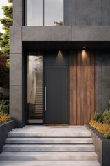 Contemporary Architecture, Design, Frontdoor, Technology