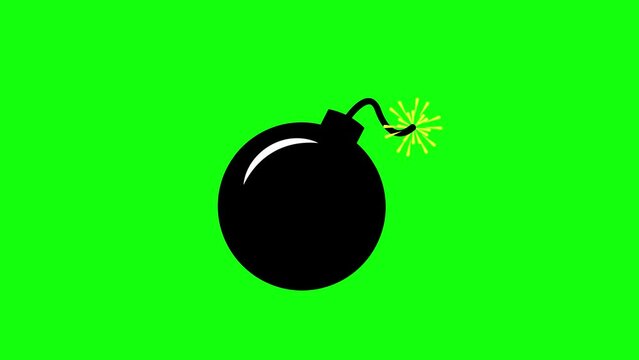 tnt bomb animated bomb light up bomb wick light up greenscreen