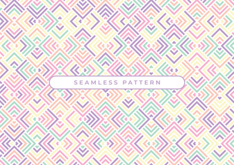 colorful line seamless pattern background design