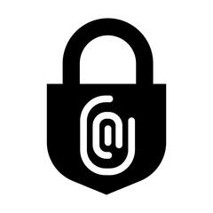 Finger scan system icon