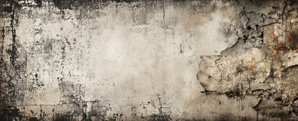 Fototapeta premium Urban Grunge Background - Gray Wall Texture with Rough Feel and Streetwise Atmosphere. Grunge wall texture background. Grunge hardness - abstract background with rough structure. generative AI,