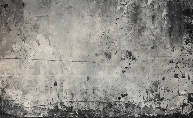Fototapeta premium Urban Grunge Background - Gray Wall Texture with Rough Feel and Streetwise Atmosphere. Grunge wall texture background. Grunge hardness - abstract background with rough structure. generative AI,